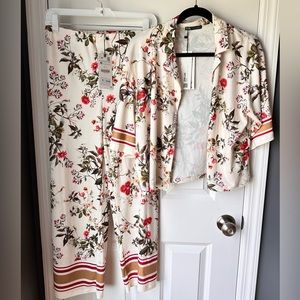ZARA Floral Co-ord Set